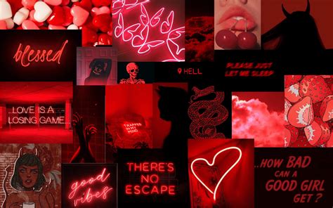 Red Aesthetic Wallpaper Nawpic