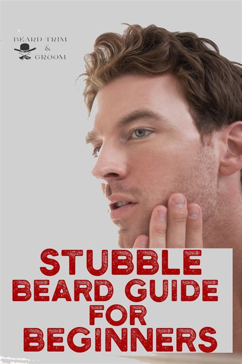 Maintaining That Stubble Beard Look Beard Trim And Groom Beard