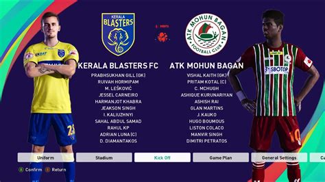 Kerala Blasters Vs Atk Mohun Bagan Fc Dimi And Luna Combo🔥 Isl Gameplay Youtube