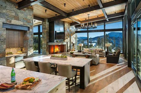 Mountain Modern Rustic House Plans Modern And Rustic Craftsman Homes