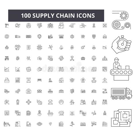 0 Supply Chain Icons Free Stock Photos Stockfreeimages