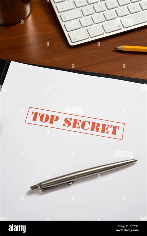 Top Secret Stock Photos And Top Secret Stock Images Alamy