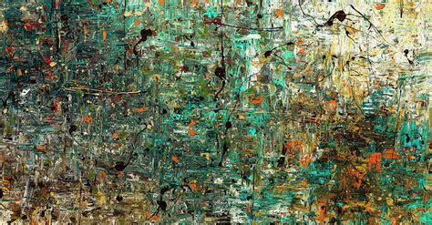 The Abstract Concept Painting By Carmen Guedez Pixels