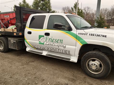 New Wrap for the Dump Truck | Friesen Landscaping, LLC | Enhancing the