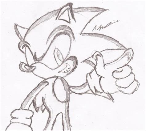 Imagen Imagenes De Sonic Para Dibujar Faciles A Lapiz