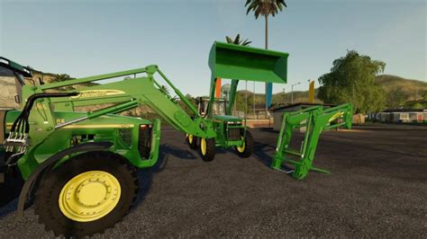 John Deere 843 Loader V10 Fs19 Mod