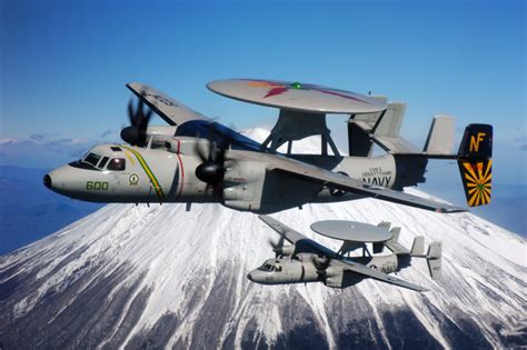 Northrop Grumman E 2 Hawkeye An All Weather Carrier Born Aew Airborne