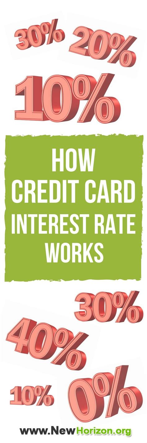 When do i start paying the apr interest rate on my credit card? Understanding How Credit Card Interest Rate Works | Credit card interest, Credit card art ...