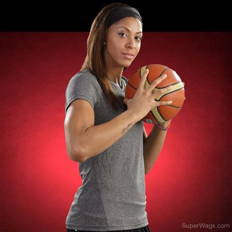 Candace Parker Wearing Grey T Shirt Super Wags Hottest Wives And