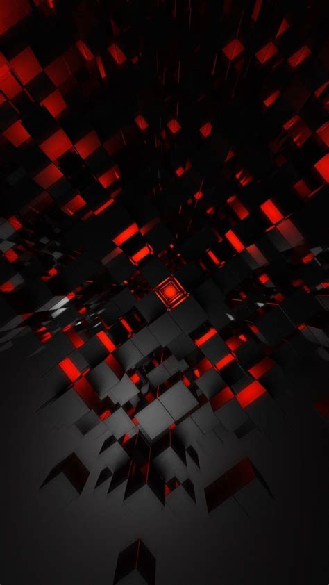 K Android Black And Red Wallpapers Wallpaper Cave