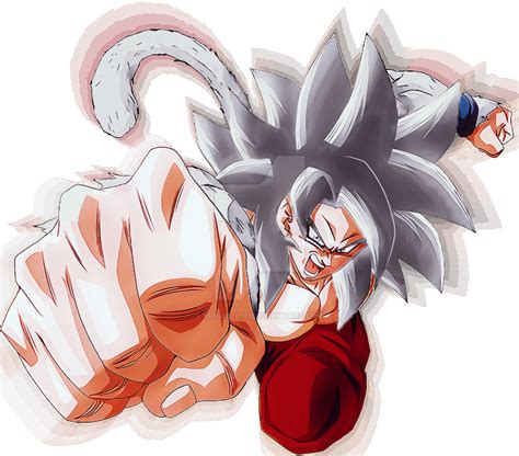 Mui Ss4 Goku By Kurizell123 On Deviantart