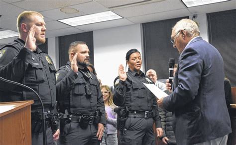New Police Officers Sworn In Wilmington News Journal