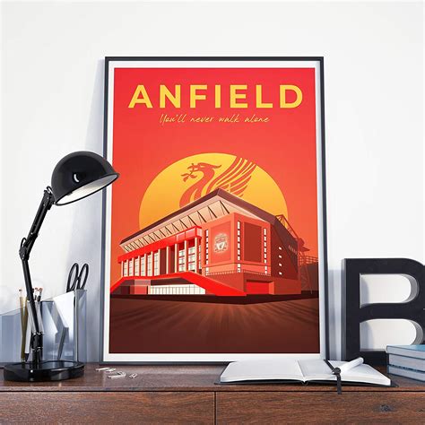Buy Liverpool Fc Poster This Is Anfield Poster Illustrated Art