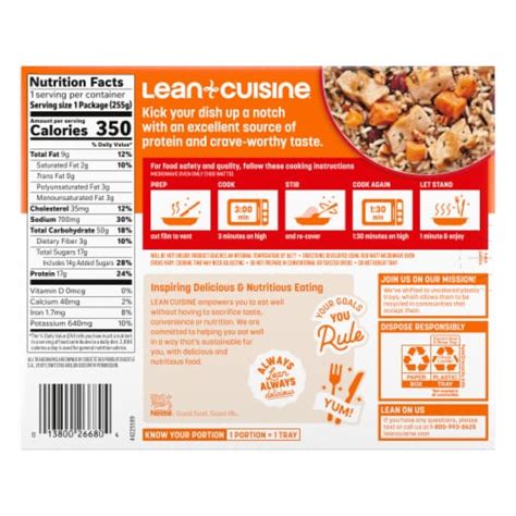 Lean Cuisine® Features Maple Bourbon Chicken Frozen Meal 9 Oz Qfc