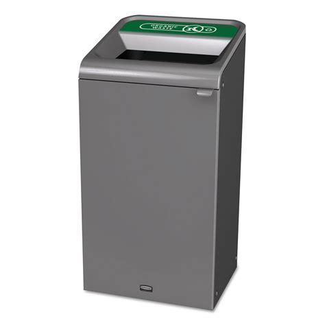 Rubbermaid Commercial Configure Indoor Recycling Trash Can 23 Gal