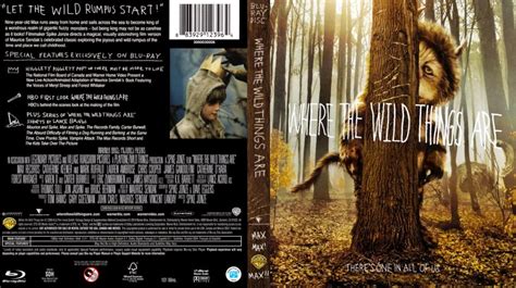 Where The Wild Things Are Movie Blu Ray Scanned Covers Where The