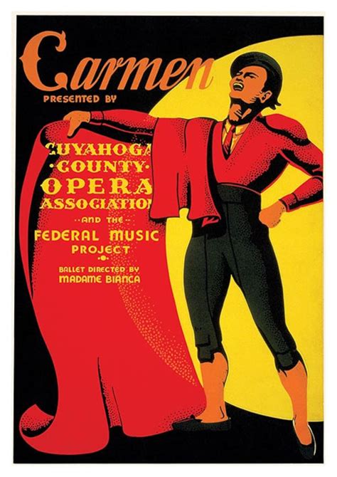 Vintage Carmen Opera Poster Art Print Different Sizes Etsy