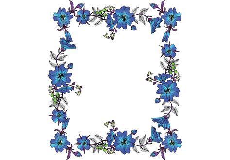 Free Vector Floral Frame Download Free Vectors Clipart