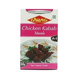 Aruna A1 Kabab Masala Powder 100g Amazon In Grocery Gourmet Foods