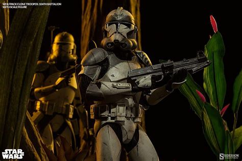 Star Wars Wolfpack Clone Trooper 104th Battalion Sixth Scal