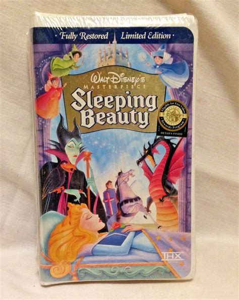 Sleeping Beauty 1997 Vhs Limited Edition For Sale Online Ebay Disney Sleeping Beauty