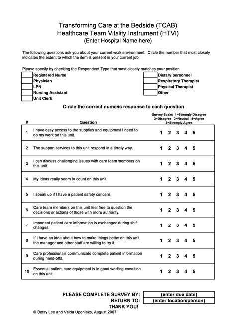 30 Free Likert Scale Templates And Examples Templatelab