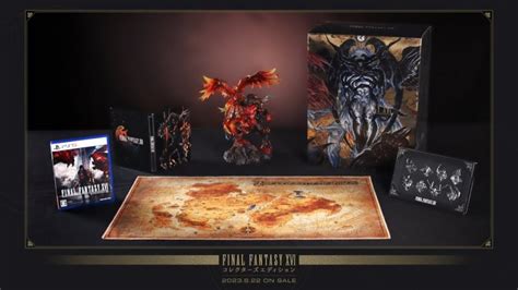 Final Fantasy Xvi Shows Off Collectors Edition Goodies Gameranx