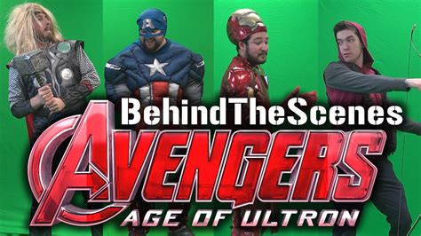 Behind The Avengers Age Of Ultron Trailer Parody Youtube