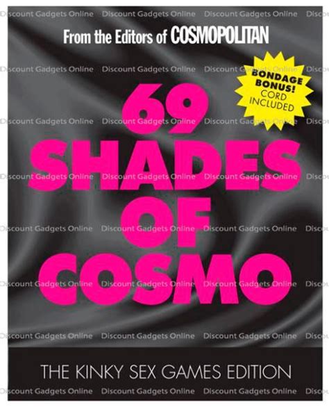 69 Shades Of Cosmo Kinky Sex Games Addition Instruction Adult Book