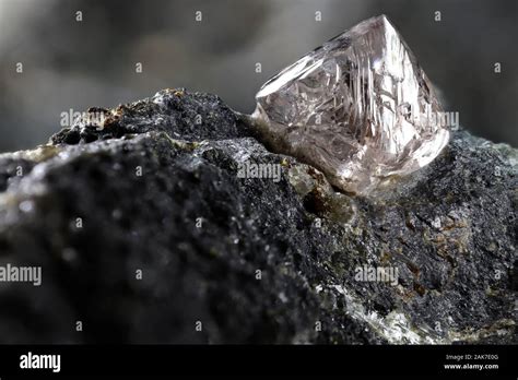 Natural Diamond Nestled In Kimberlite Stock Photo Alamy