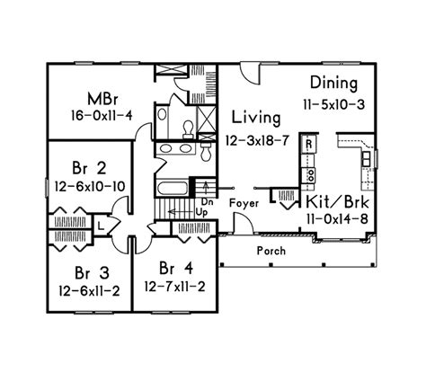 Ranch style house plans standing the test of time some people don't want the grand designs that remind them of living in a mansion. perfect bedroom split level floor plans bedroom house ...
