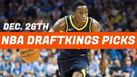 Free nba picks and tips against the spread in 2021. 12/26/17 NBA DraftKings Picks - Top 5 Plays - YouTube