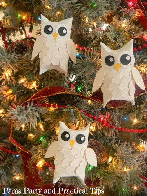 20 Christmas Decorations Made From Toilet Paper Rolls