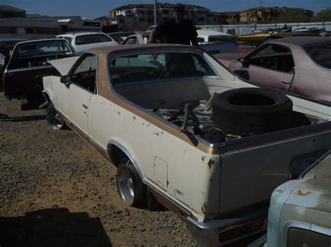 Most of this salvages hold salvage title. 1979 Chevrolet El Camino (#79CH1625R) | Desert Valley Auto ...