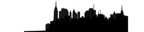 New York City Black And White Skyline Monochrome Photography City