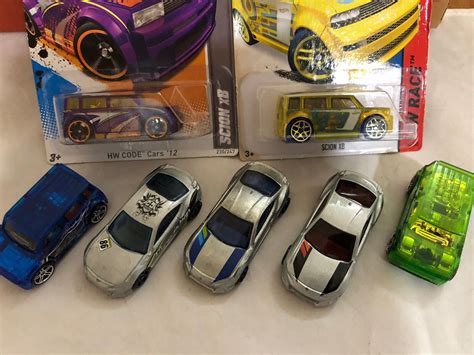 Hot Wheels Scion Xb And Scion Fr S Workshop Race And Code Cars