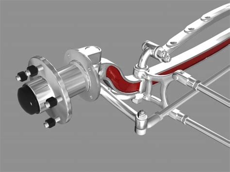 3ds Max Vintage Dropped Beam Axle