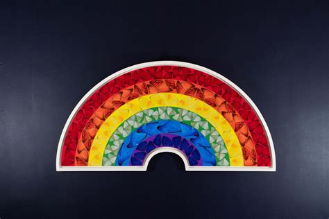 Damien Hirst Butterfly Rainbow The Drang Gallery