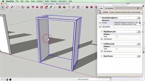 Animating Dynamic Components In Sketchup Advanced Youtube