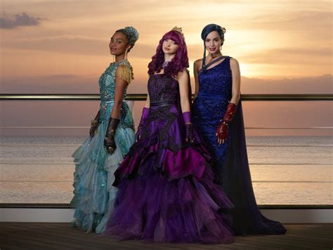Royal Cotillion Wicked Couture Uma Mal And Evie Descendants