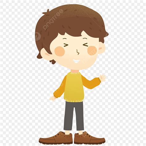Boy Putting On Shoes Clip Art
