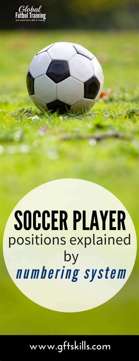 Us Soccer Position Numbering System Breakdown Global Futbol Training