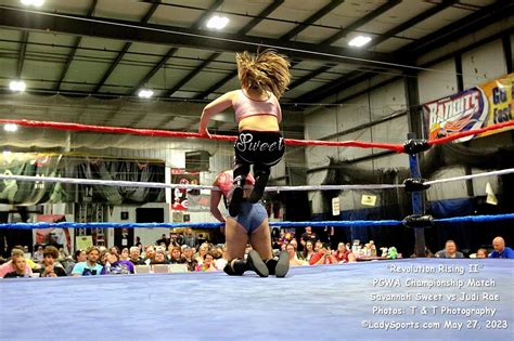 Ladysports Wrestling Video Dvds Savannah Sweet Vs Judi Rae