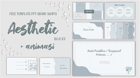 Template Ppt Sidang Skripsi Gratis Terbaru