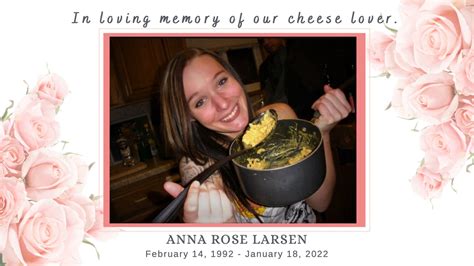 Anna Larsen Celebration Of Life