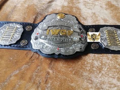 Iwgp Jr Heavyweight Championship Belt 4mm Brass 3layrs Etsy