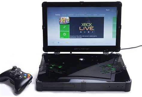 Build Your Own Xbox 360 Laptop With The Darkmatter Kit Technabob