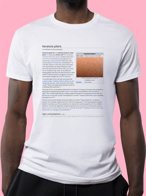 Keratosis Pilaris Wikipedia T Shirt