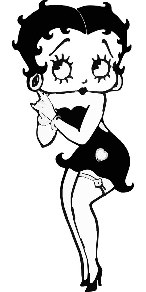 Betty Boop Lány Szexis Ingyenes Vektorgrafika A Pixabay En
