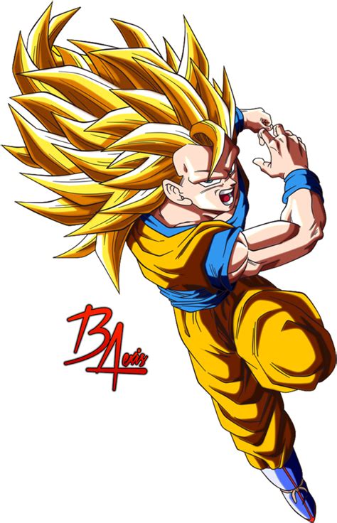 Download Render De Goku Ssj3 By Brianedition Dragon Ball Z Battle Of